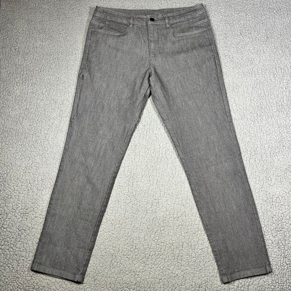 BYLT Premium Basics Mens Everyday Pant Charcoal Gray Stretch Size 34 EDAY2